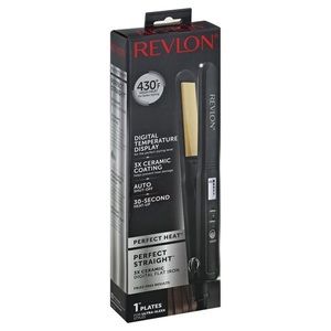 👩NEW! Revlon 3x Ceramic Digital 430F Flat Iron 1”